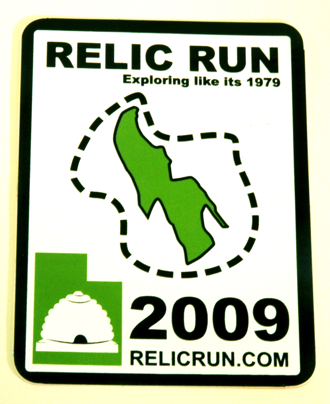 Relic Run 2009 Sticker